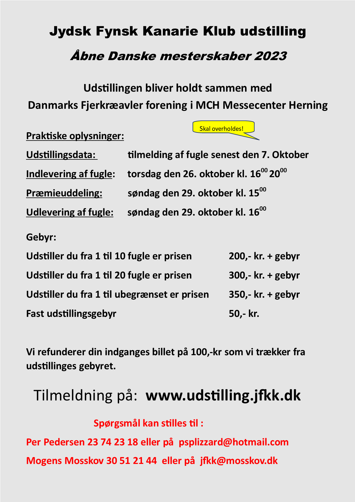 Info om udstillingen 2023